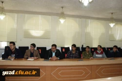 برگزاری جلسۀ پرسش و پاسخ نمایندگان کلاسی پردیس شهیدان پاک نژاد با مدیر پردیس های استان و مسئولین محترم آموزشی پردیس
 6