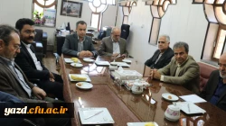 دیدار مدیران سابق مراکز تربیت معلم با سرپرست امور پردیس های دانشگاه فرهنگیان یزد 3