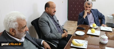 دیدار رئیس مجمع خیرین مدرسه ساز استان با مدیر استانی دانشگاه فرهنگیان یزد