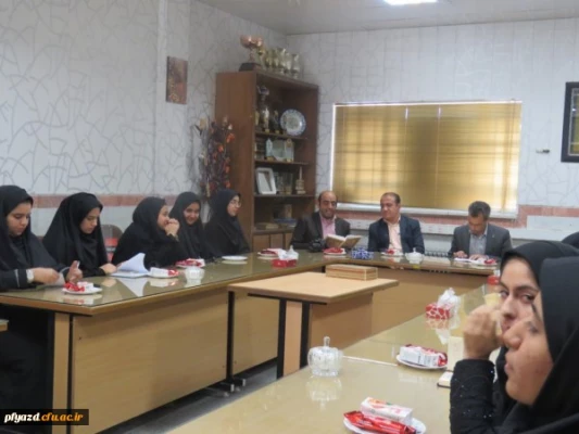 برگزاری جلسه نماینده های آموزشی با حضور مدیریت امور استان
 2