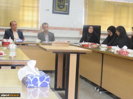 برگزاری جلسه نماینده های آموزشی با حضور مدیریت امور استان
 2