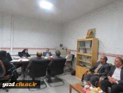 بازدید مسئولان دانشگاه فرهنگیان از امکانات رفاهی پردیس فاطمه الزهرا (س) یزد
 6