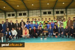 برگزاری  مسابقات فوتسال در پردیس شهیدان پاک نژاد یزد
 2