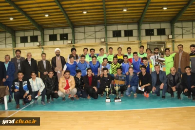 برگزاری  مسابقات فوتسال در پردیس شهیدان پاک نژاد یزد