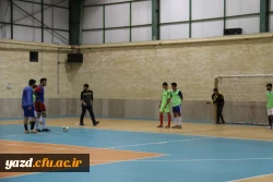 برگزاری  مسابقات فوتسال در پردیس شهیدان پاک نژاد یزد
 6