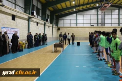 برگزاری  مسابقات فوتسال در پردیس شهیدان پاک نژاد یزد
 8