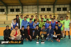 برگزاری  مسابقات فوتسال در پردیس شهیدان پاک نژاد یزد
 11