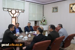 دیدار مدیر و معاونین آموزش و پرورش ناحیه دو یزد با مدیر امور پردیس های استان 
 5
