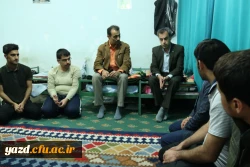 نشست و گفتگوی صمیمانه رئیس دانشگاه فرهنگیان استان یزد با دانشجو معلمان در سراهای دانشجویی پردیس شهیدان پاک نژاد 
 5