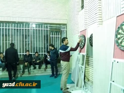 برگزاری مسابقات دارت در پردیس شهیدان پاک نژاد یزد 
 5