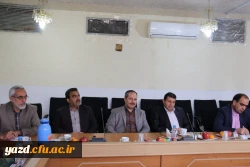 نشست مدیر کل اداره نشر و اطلاع رسانی پژوهش دانشگاه فرهنگیان با اعضای هیئت علمی پردیس های استان یزد
 2