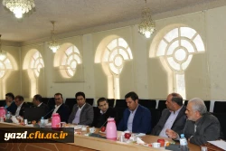 نشست مدیر کل اداره نشر و اطلاع رسانی پژوهش دانشگاه فرهنگیان با اعضای هیئت علمی پردیس های استان یزد
 5