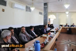 نشست مدیر کل اداره نشر و اطلاع رسانی پژوهش دانشگاه فرهنگیان با اعضای هیئت علمی پردیس های استان یزد
 6