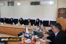 نشست مدیر کل اداره نشر و اطلاع رسانی پژوهش دانشگاه فرهنگیان با اعضای هیئت علمی پردیس های استان یزد
 8