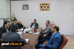 دومین جلسه شورای نظارت و ارزیابی مدیریت استانی یزد در سال تحصیلی جاری، تشکیل شد. 
 4