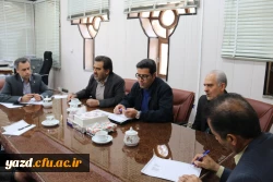 دومین جلسه شورای نظارت و ارزیابی مدیریت استانی یزد در سال تحصیلی جاری، تشکیل شد. 
 5