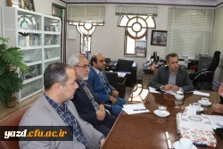 دومین جلسه شورای نظارت و ارزیابی مدیریت استانی یزد در سال تحصیلی جاری، تشکیل شد. 
 6