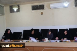 دومین جلسه هم اندیشی اساتید راهنمای کارآموزی و آموزش پژوهی مهارت آموزان در دانشگاه فرهنگیان یزد
 7