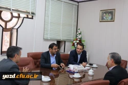 دیدار شهردار و رئیس شورای شهر یزد با سرپرست دانشگاه فرهنگیان استان یزد
 3