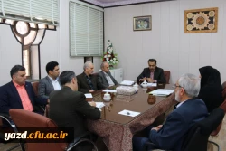 جلسه هم اندیشی مشاوران پردیس های استان با مدیریت امور پردیس های استان یزد 
 4