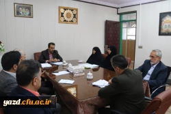 جلسه هم اندیشی مشاوران پردیس های استان با مدیریت امور پردیس های استان یزد 
 5
