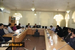 برگزاری جلسه هماهنگی امتحانات پایان ترم دانشجویان پردیس شهیدان پاک نژاد یزد
 4