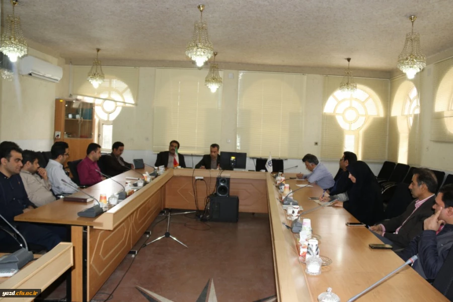 برگزاری جلسه هماهنگی امتحانات پایان ترم دانشجویان پردیس شهیدان پاک نژاد یزد
 4