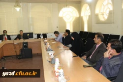 برگزاری جلسه هماهنگی امتحانات پایان ترم دانشجویان پردیس شهیدان پاک نژاد یزد
 6