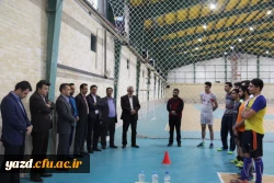 حضور مدیر استانی و مسئولین دانشگاه فرهنگیان در تمرینات تیم ورزش های همگانی پردیس شهیدان پاک نژاد یزد
 5