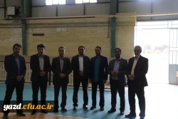 حضور مدیر استانی و مسئولین دانشگاه فرهنگیان در تمرینات تیم ورزش های همگانی پردیس شهیدان پاک نژاد یزد
 6