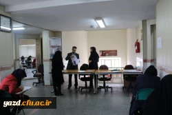 بازدید مدیر دانشگاه فرهنگیان استان از روند برگزاری امتحانات پایان ترم پردیس فاطمه الزهرا (س) یزد
 6