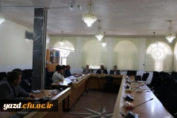 چهل ویکمین جلسه شورای فرهنگی دانشگاه فرهنگیان استان یزد برگزار شد
 2