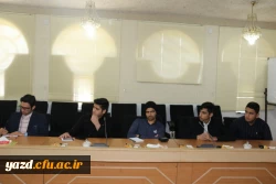 دومین جلسه هم اندیشی نمایندگان کلاس های آموزشی با حضور مدیر امور پردیس های استان یزد
 8