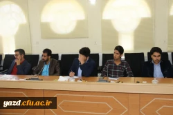 دومین جلسه هم اندیشی نمایندگان کلاس های آموزشی با حضور مدیر امور پردیس های استان یزد
 9