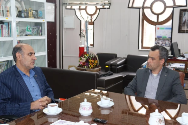 دیدار مدیر شعب بانک مسکن استان با مدیر دانشگاه فرهنگیان یزد
 2