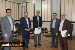 برگزاری نشست اعضای گرو ه های آموزشی استان یزد
 5