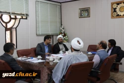 دیدار مسئولین بسیج دانشجویی استان یزد با مدیر امور پردیس های استان در ایام الله دهه فجر
 5