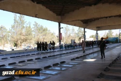 به مناسبت ایام الله دهه فجر برگزار گردید:

تجدید میثاق کارکنان دانشگاه فرهنگیان یزد با آرمان های شهدا
 6