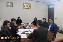 نشست مدیر استانی دانشگاه فرهنگیان با کارکنان حوزه آموزش‎ و پژوهش پردیس شهیدان پاک نژاد یزد
 2