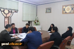 نشست مدیر استانی دانشگاه فرهنگیان با کارکنان حوزه آموزش‎ و پژوهش پردیس شهیدان پاک نژاد یزد
 3