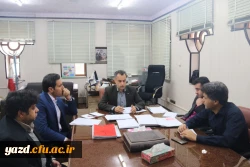 نشست مدیر استانی دانشگاه فرهنگیان با کارکنان حوزه آموزش‎ و پژوهش پردیس شهیدان پاک نژاد یزد
 4