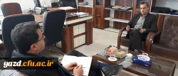 در راستای همکاری های دو جانبه دانشگاه های استان یزد صورت گرفت:

دیدار و گفتگوی مدیر استانی دانشگاه فرهنگیان با معاون آموزشی و تحصیلات تکمیلی دانشگاه یزد
 2