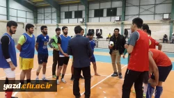 مسابقه جام چهلمین فجر انقلاب اسلامی بین حوزه و دانشگاه برگزار شد.