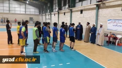 مسابقه جام چهلمین فجر انقلاب اسلامی بین حوزه و دانشگاه برگزار شد.