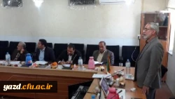 برگزاری دومین دوره توانمند سازی کارورزی مدرسان پردیس های استان یزد
 2