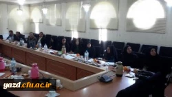 برگزاری دومین دوره توانمند سازی کارورزی مدرسان پردیس های استان یزد
 2