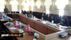 برگزاری دومین دوره توانمند سازی کارورزی مدرسان پردیس های استان یزد
 2