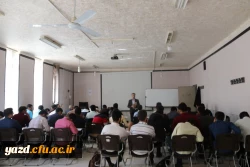 در پردیس شهیدان پاک نژاد یزد برگزار گردید:

نشست آشنایی دانشجومعلمان با قوانین و مقررات هسته گزینش آموزش و پرورش
 5