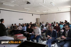 در پردیس شهیدان پاک نژاد یزد برگزار گردید:

نشست آشنایی دانشجومعلمان با قوانین و مقررات هسته گزینش آموزش و پرورش
 8