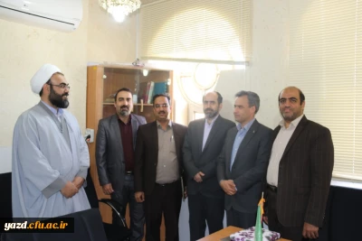 برگزاری مراسم تودیع و معارفه مسئول حراست دانشگاه فرهنگیان یزد